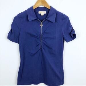 MICHAEL Michael Kors Blue Short Sleeve Top
